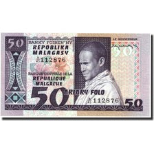 Madagascar, 50 Francs = 10 Ariary, Undated (1974-75), KM:62a, UNC(65-70)