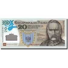 Poland, 20 Zlotych, 2014, KM:187, 2014-01-16, UNC(65-70)