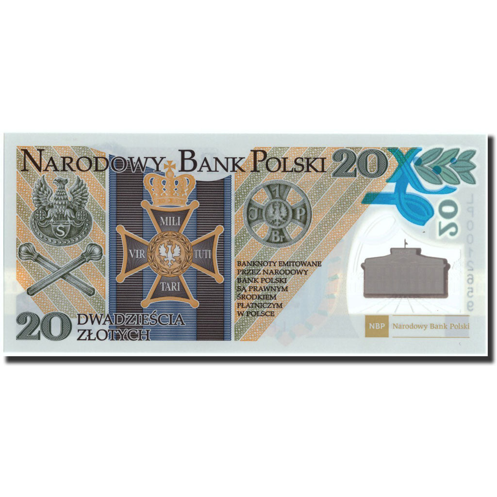 Poland, 20 Zlotych, 2014, KM:187, 2014-01-16, UNC(65-70)