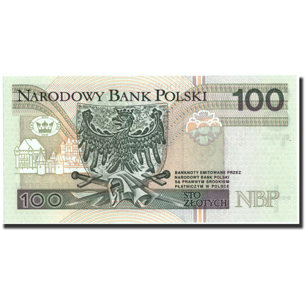 Banknote, Poland, 100 Zlotych, 1994, 1994-03-25, KM:176a, UNC(64)