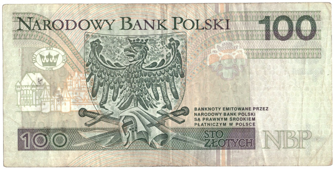 Poland, 100 Zlotych, 1994, 1994-03-25, KM:176a, EF(40-45)