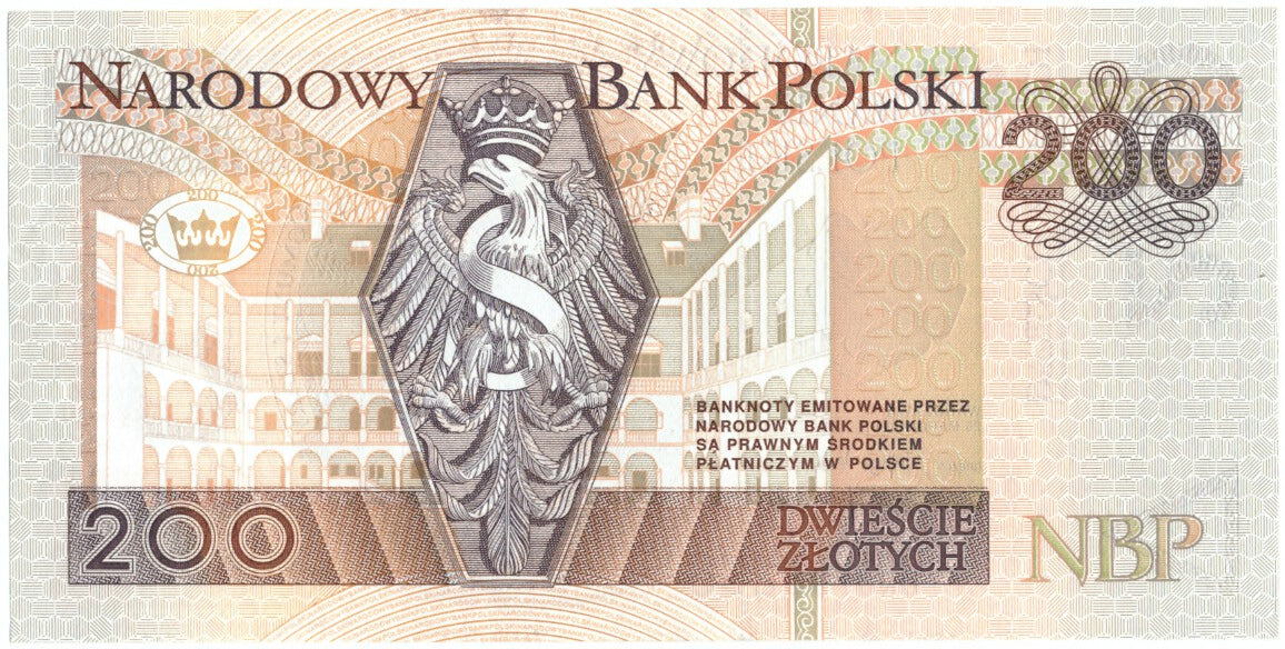 Banknote, Poland, 200 Zlotych, 1994, 1994-03-25, KM:177a, UNC(65-70)