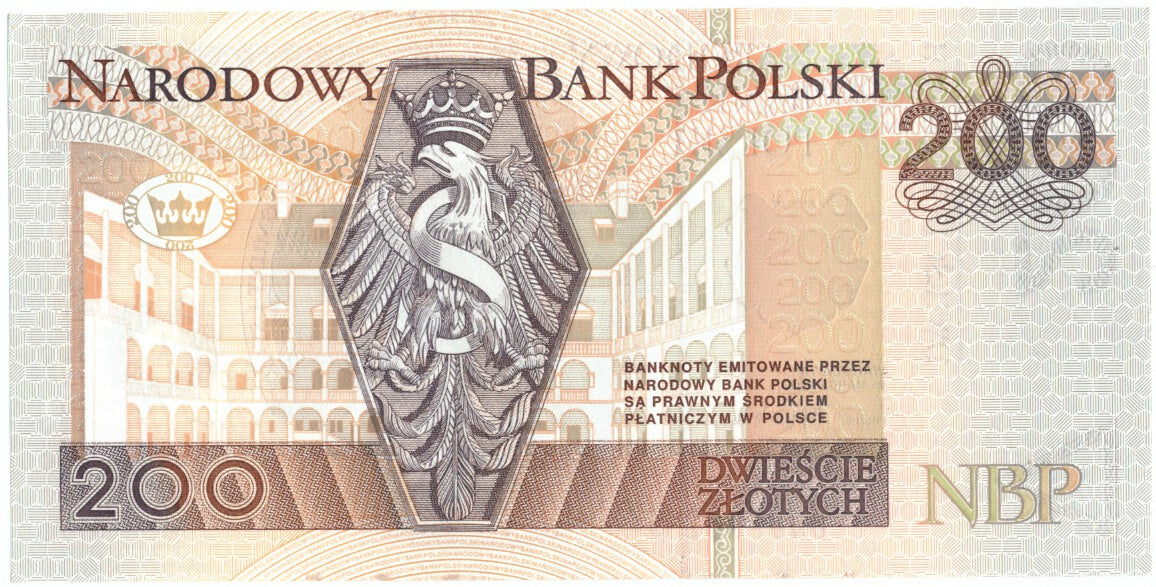 Banknote, Poland, 200 Zlotych, 1994, 1994-03-25, KM:177a, UNC(65-70)