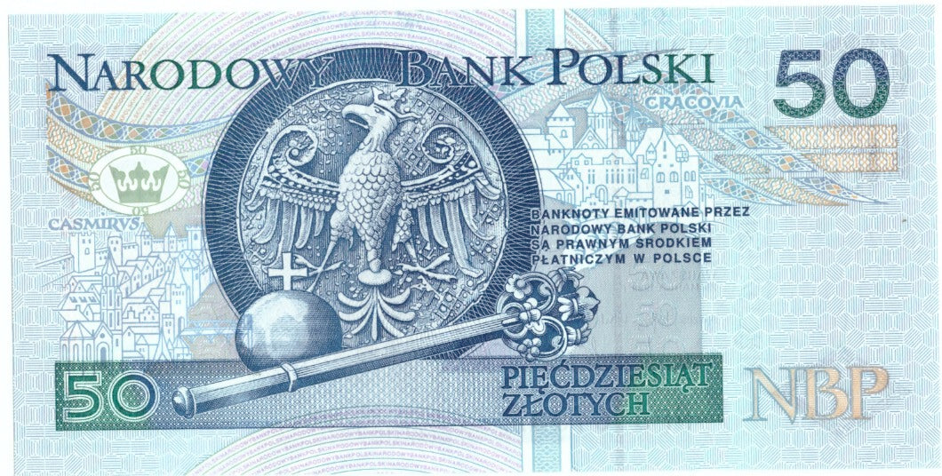 Poland, 50 Zlotych, 1994, 1994-03-25, KM:175a, UNC(65-70)