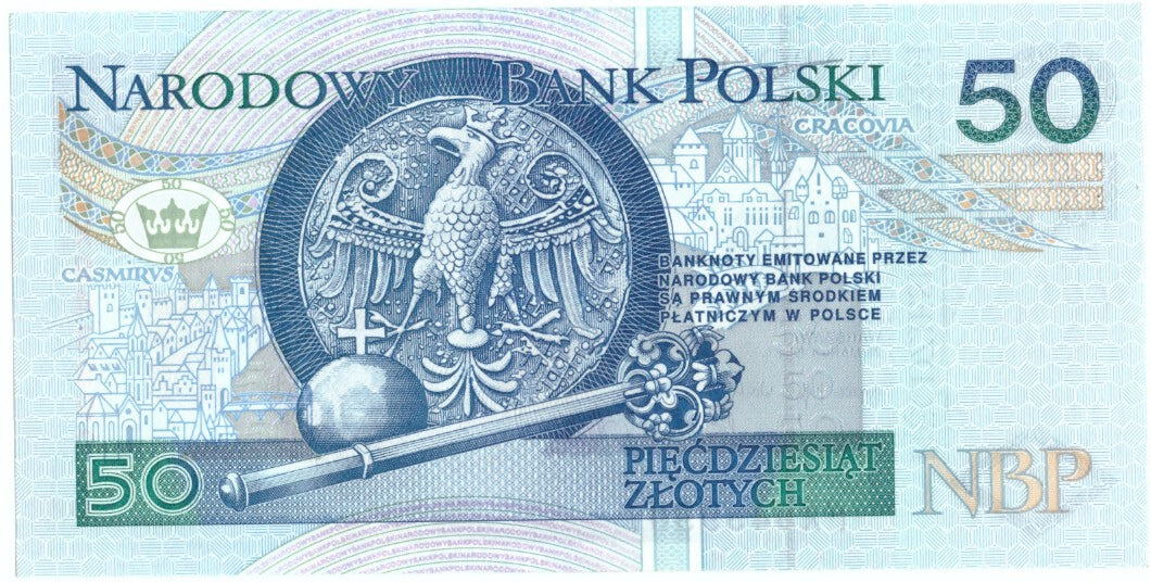Banconote, Polonia, 50 Zlotych, 1994, KM:175a, 1994-03-25, SPL-