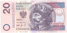 Banknote, Poland, 20 Zlotych, 1994, 1994-03-25, KM:174a, UNC(65-70)