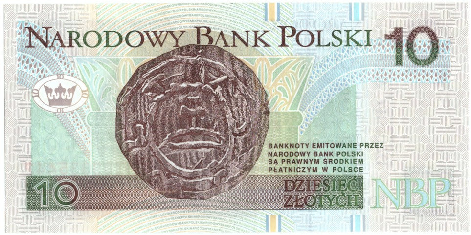 Billet, Pologne, 10 Zlotych, 1994, 1994-03-25, KM:173a, SPL+