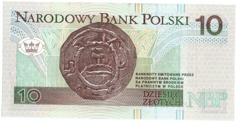 Poland, 10 Zlotych, 1994, 1994-03-25, KM:173a, UNC(65-70)