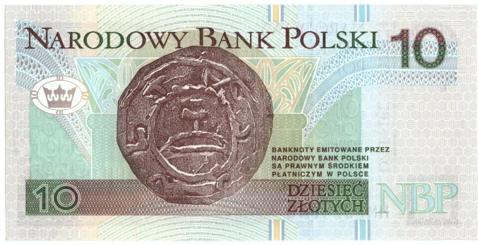 Geldschein, Polen, 10 Zlotych, 1994, 1994-03-25, KM:173a, UNZ