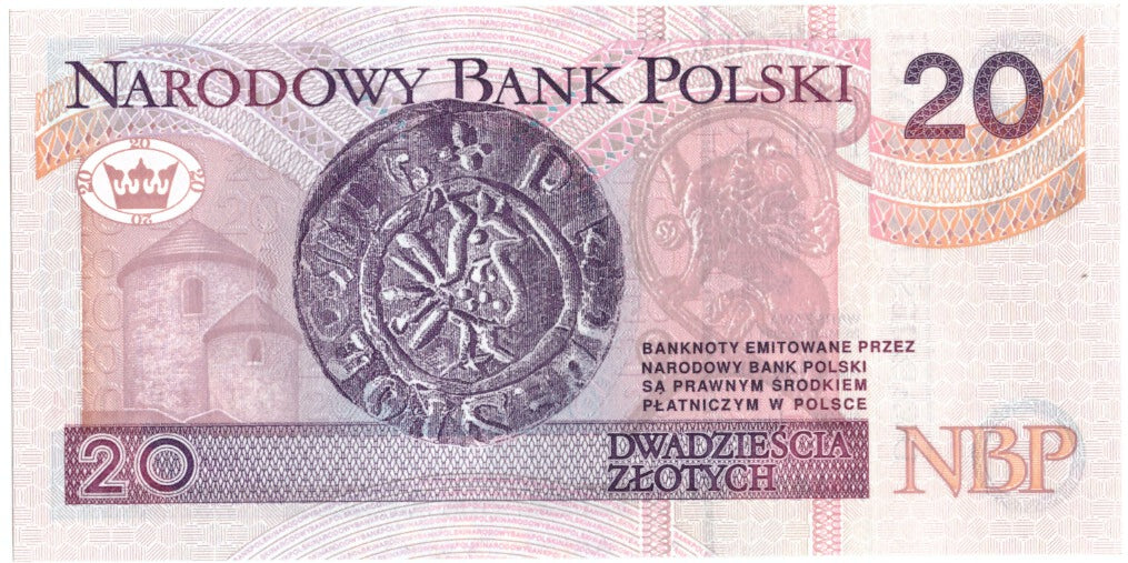 Banknote, Poland, 20 Zlotych, 1994, 1994-03-25, KM:174a, UNC(65-70)