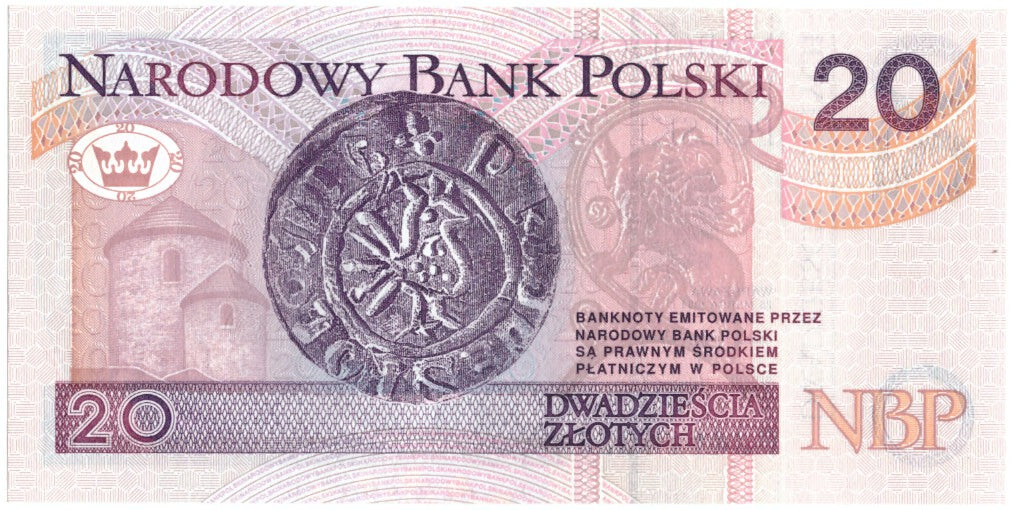 Poland, 20 Zlotych, 1994, 1994-03-25, KM:174a, UNC(65-70)