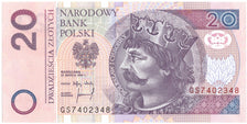Banknote, Poland, 20 Zlotych, 1994, 1994-03-25, KM:174a, UNC(65-70)