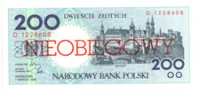 Poland, 200 Zlotych, 1990, 1990-03-01, KM:171a, UNC(65-70)