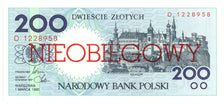 Billet, Pologne, 200 Zlotych, 1990, 1990-03-01, KM:171a, NEUF