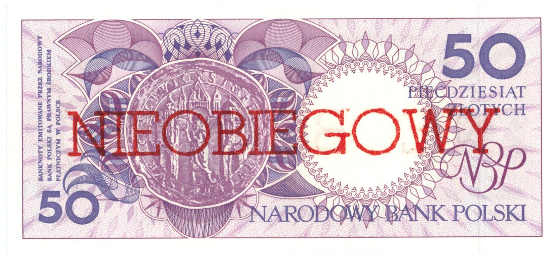 Poland, 50 Zlotych, 1990, 1990-03-01, KM:169a, UNC(65-70)