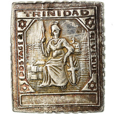 Trinidad and Tobago, Médaille, Timbre, Postage Revenue, 1982, SUP, Argent
