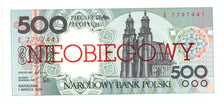 Banknote, Poland, 500 Zlotych, 1990, 1990-03-01, KM:172a, UNC(65-70)