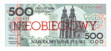 Banknote, Poland, 500 Zlotych, 1990, 1990-03-01, KM:172a, UNC(65-70)