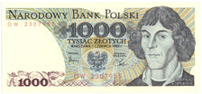 Geldschein, Polen, 1000 Zlotych, 1982, 1982-06-01, KM:146c, UNZ