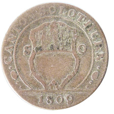 SWISS CANTONS, Batzen, 1809, KM #67, EF(40-45), Billon, 2.40