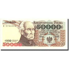 Poland, 50,000 Zlotych, 1989, 1989-02-01, KM:153a, AU(55-58)
