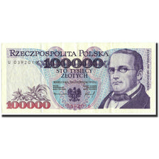 Poland, 100,000 Zlotych, 1993, 1993-11-16, KM:160a, EF(40-45)