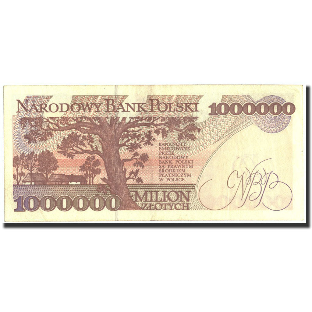 Banknote, Poland, 1,000,000 Zlotych, 1993, 1993-11-16, KM:162a, EF(40-45)