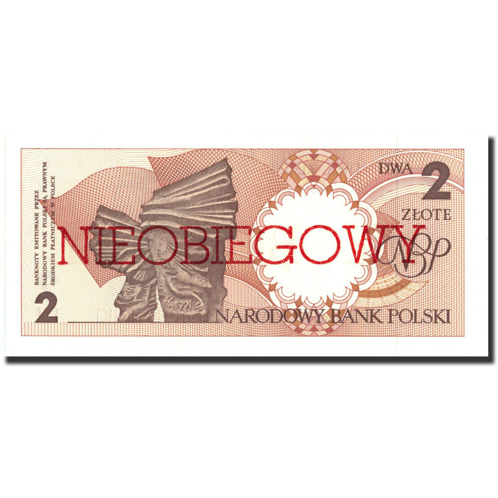 Banknote, Poland, 2 Zlote, 1990, 1990-03-01, KM:165a, UNC(65-70)