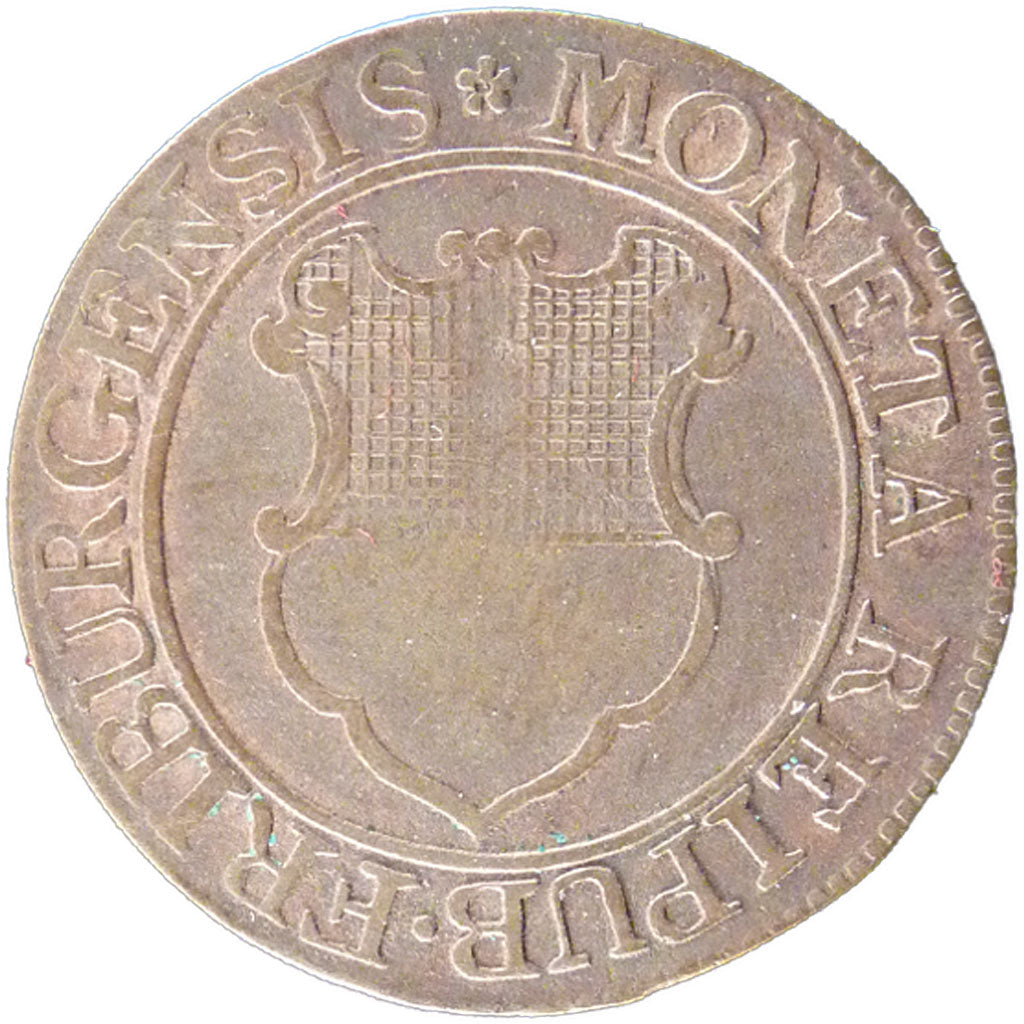 Switzerland, 4 Kreuzer, 1797, KM #41, AU(50-53), Billon, 1.70