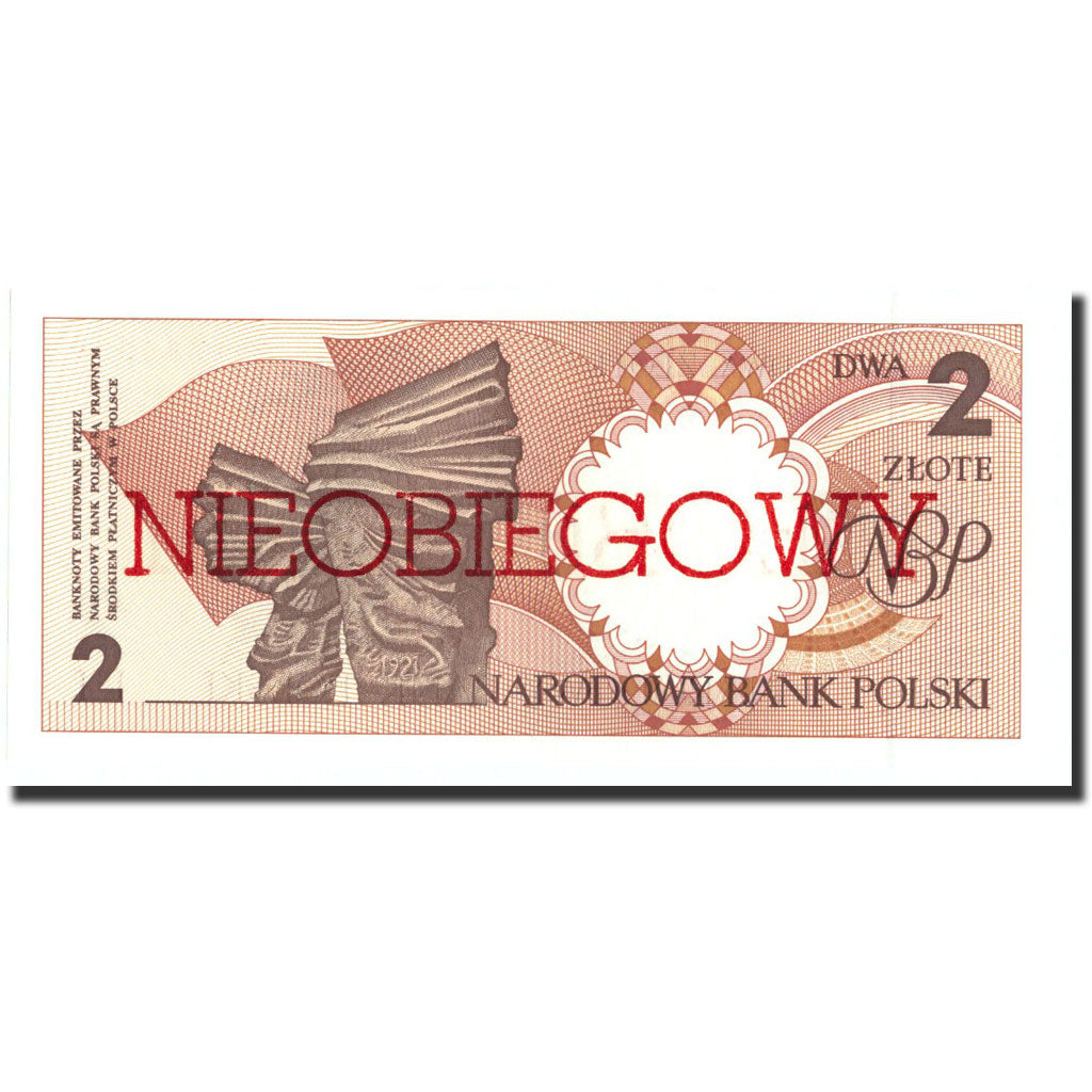 Banknote, Poland, 2 Zlote, 1990, 1990-03-01, KM:165a, UNC(65-70)