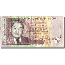 Banknot, Mauritius, 25 Rupees, 2009, 2009, KM:49c, VG(8-10)