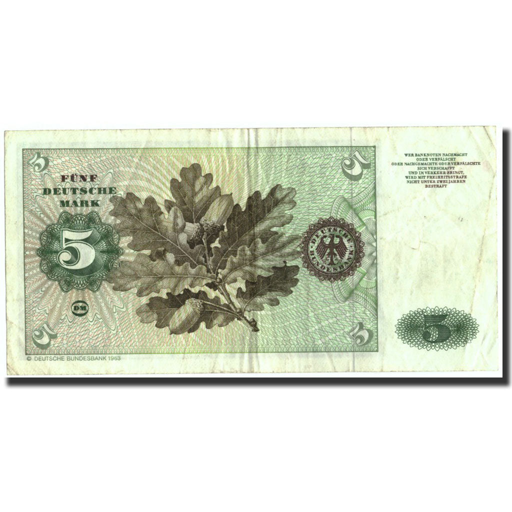 Banconote, GERMANIA - REPUBBLICA FEDERALE, 10 Deutsche Mark, 1980, KM:16a