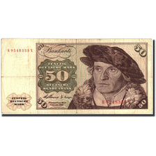 Banknote, GERMANY - FEDERAL REPUBLIC, 50 Deutsche Mark, 1960, 1960-01-02