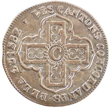 Switzerland, Batzen, 1829, KM #20, EF(40-45), Billon, 2.30