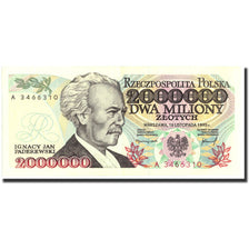 Biljet, Polen, 2,000,000 Zlotych, 1993, 1993-11-16, KM:163a, SPL