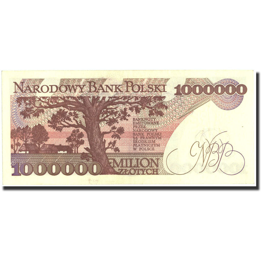 Banknote, Poland, 1,000,000 Zlotych, 1991, 1991-02-15, KM:157a, UNC(63)