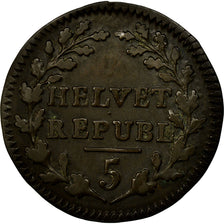 Coin, Switzerland, 1/2 Batzen, 1800, AU(50-53), Billon, KM:A6