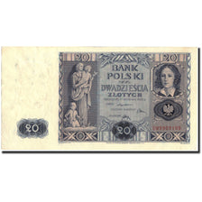 Billet, Pologne, 20 Zlotych, 1936, 1936-11-11, KM:77, SUP
