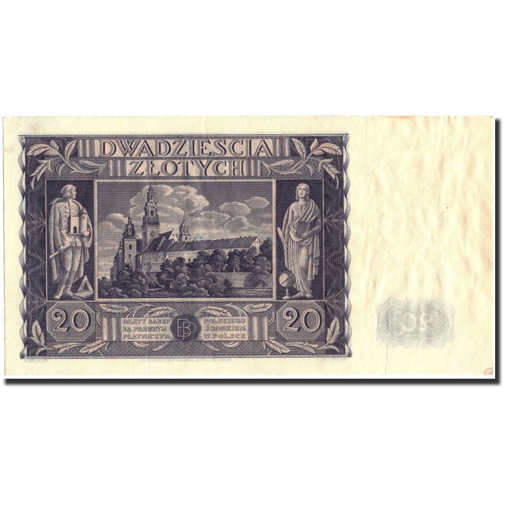 Billet, Pologne, 20 Zlotych, 1936, 1936-11-11, KM:77, TTB+