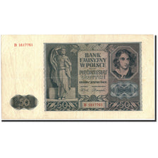 Polonia, 50 Zlotych, 1941, KM:102, 1941-08-01, MB+