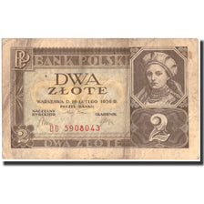 Banknote, Poland, 2 Zlote, 1936, 1936-02-26, KM:76a, VF(20-25)