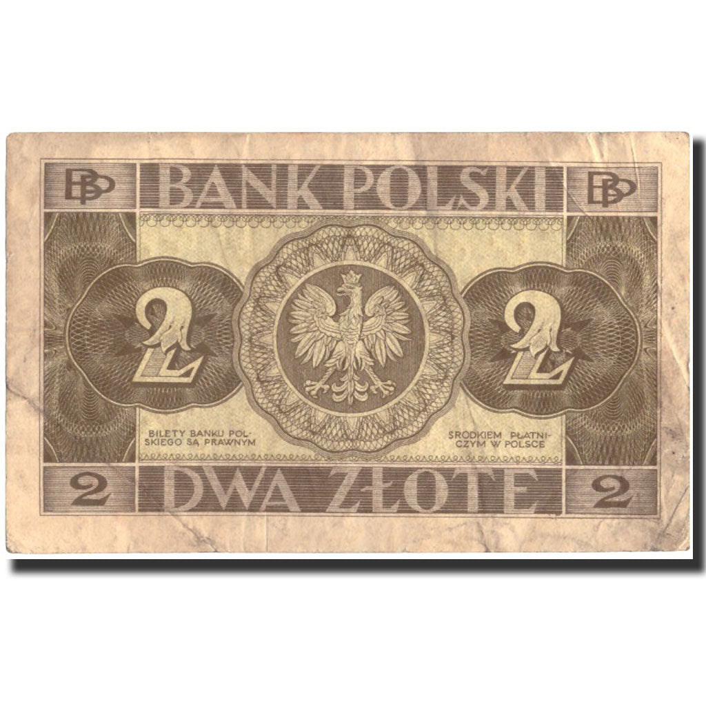 Banknote, Poland, 2 Zlote, 1936, 1936-02-26, KM:76a, VF(20-25)
