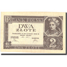 Poland, 2 Zlote, 1936, 1936-02-26, KM:76r, UNC(63)