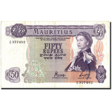 Banknote, Mauritius, 50 Rupees, Undated (1967), Undated, KM:33c, EF(40-45)