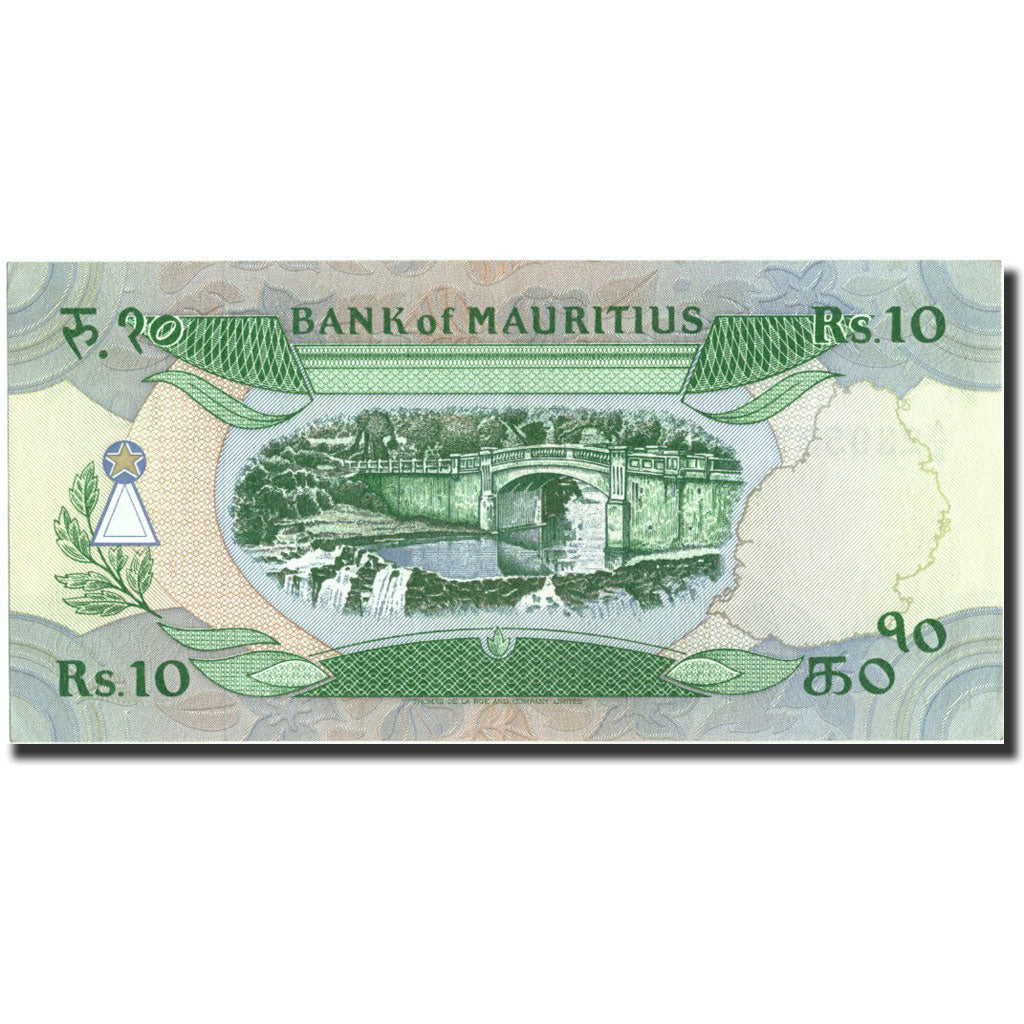 Banknote, Mauritius, 10 Rupees, Undated (1985), Undated, KM:35b, UNC(65-70)
