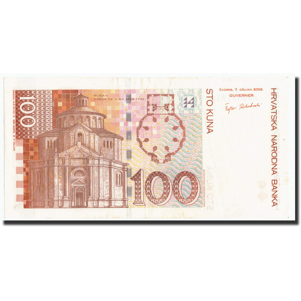 Banknote, Croatia, 100 Kuna, 1993, 1993-10-31, KM:32a, AU(50-53)