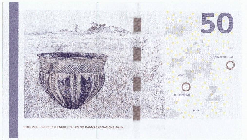 Banknote, Denmark, 50 Kroner, 2009, 2009, KM:65c, UNC(65-70)