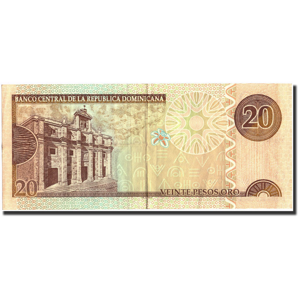 Billet, Dominican Republic, 20 Pesos Oro, 2002, 2002, KM:169b, TTB+