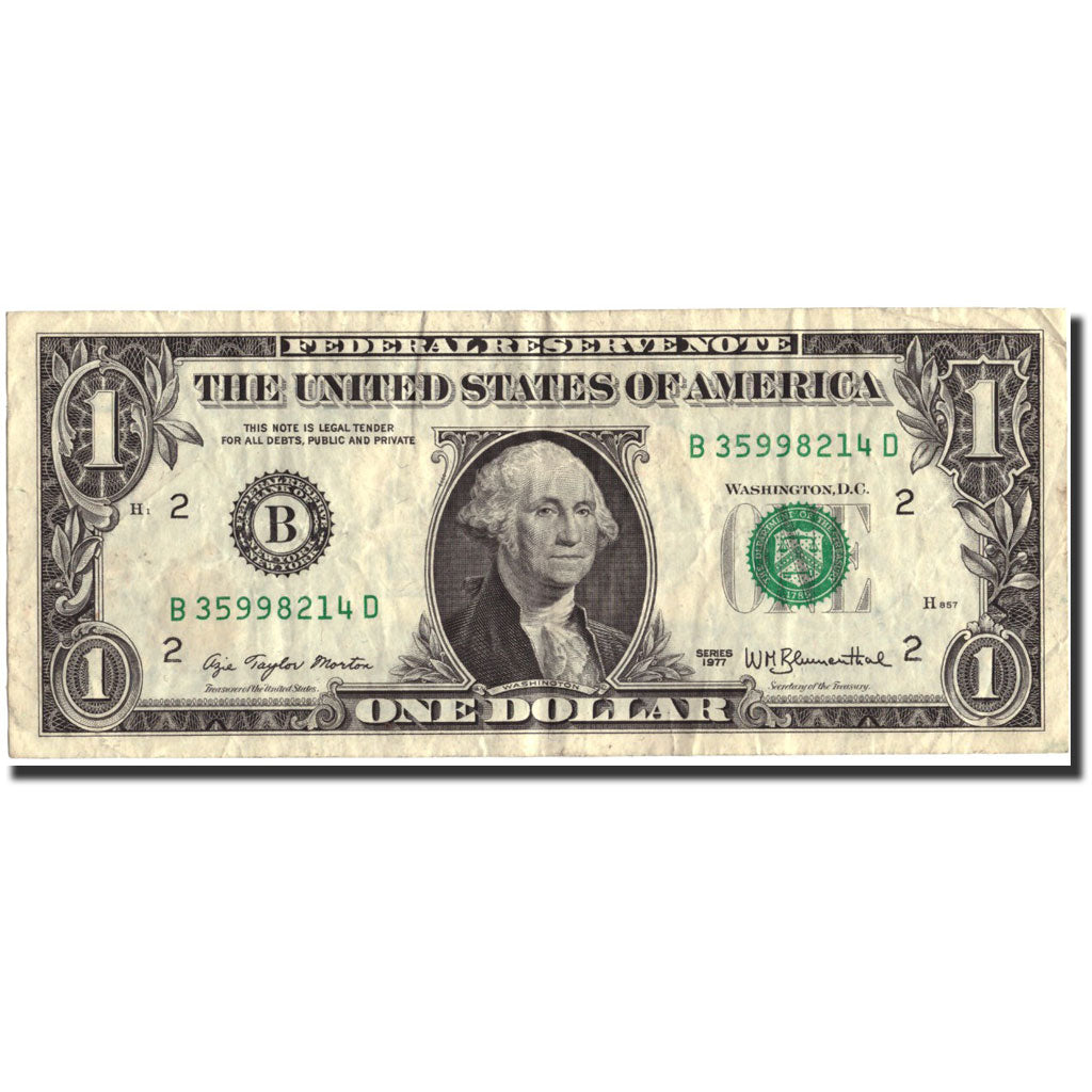 Banknote, United States, One Dollar, 1977, 1977, EF(40-45)