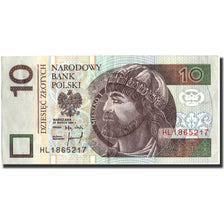 Banknote, Poland, 10 Zlotych, 1994, 1994-03-25, KM:173a, AU(50-53)